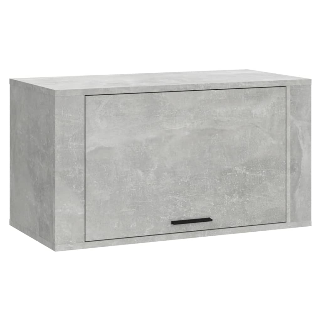 Wand-Schuhschrank 70X35X38 Cm Holzwerkstoff Betongrau