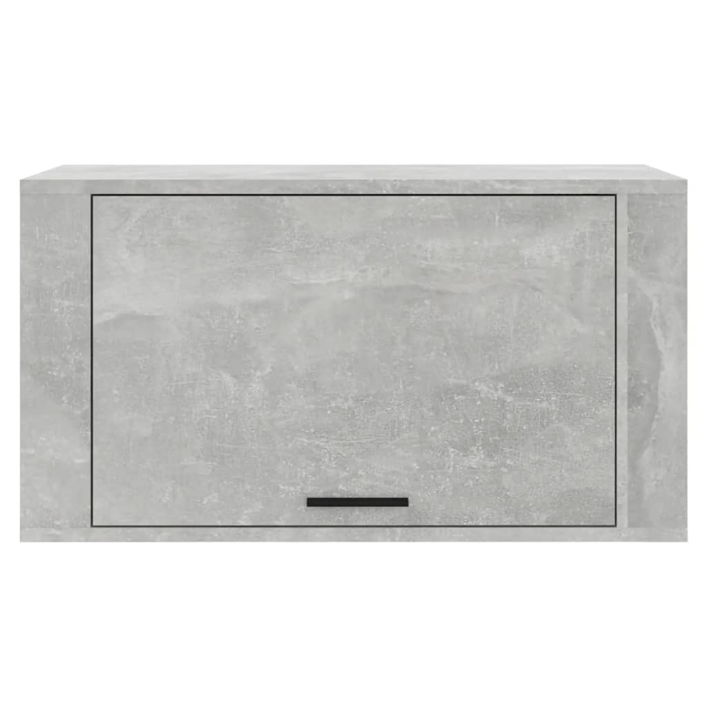 Wand-Schuhschrank 70X35X38 Cm Holzwerkstoff Betongrau