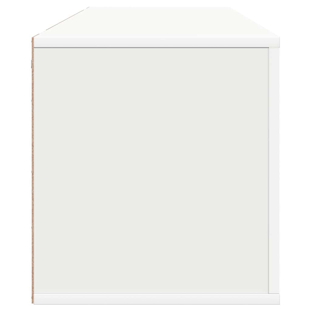Wand-Schuhschrank 100X35X38 Cm Holzwerkstoff Weiß
