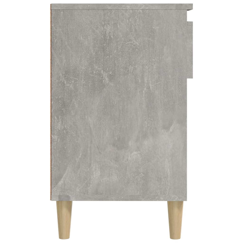 Schuhregal 102X36X60 Cm Holzwerkstoff Betongrau