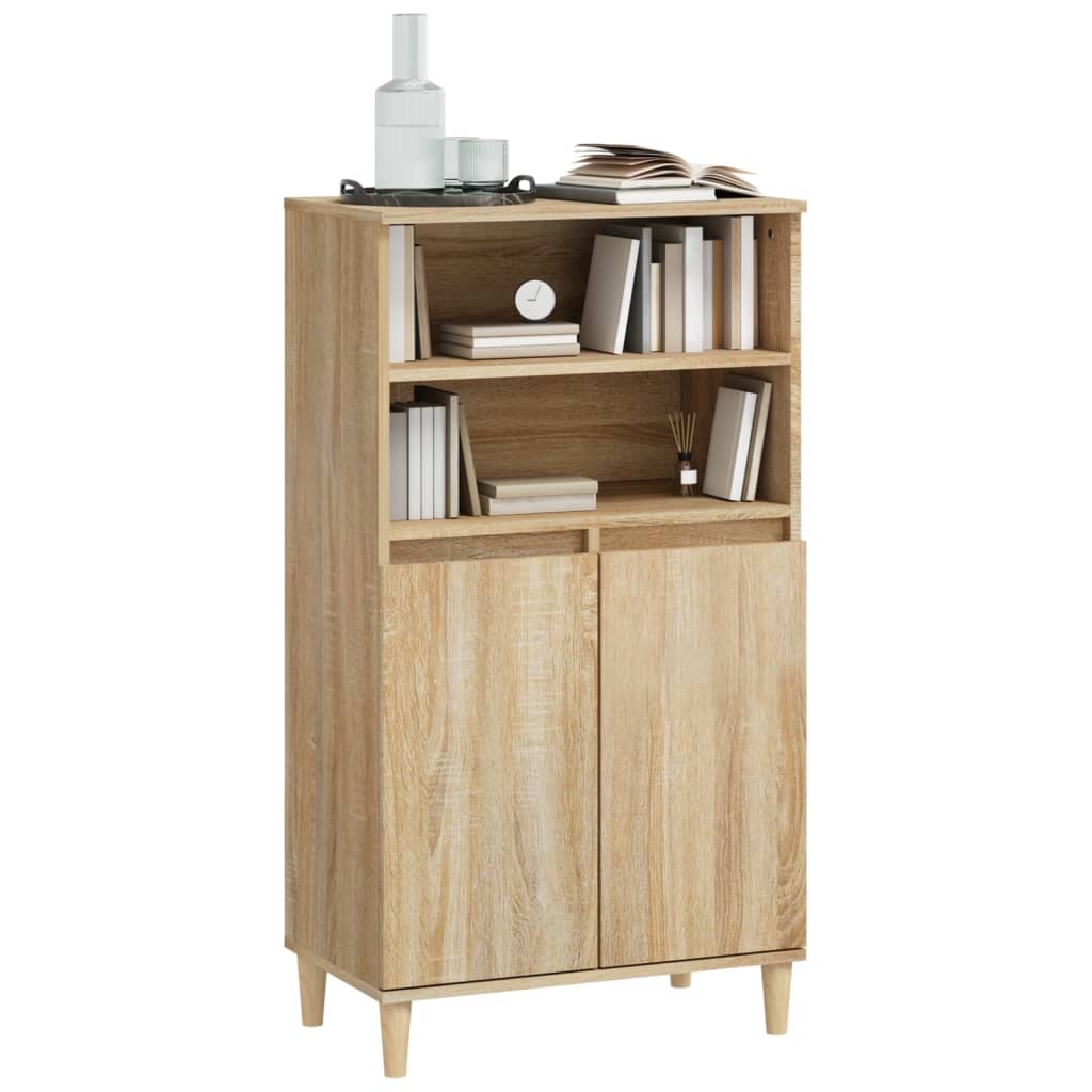 Highboard Sonoma-Eiche 60X36X110 Cm Holzwerkstoff