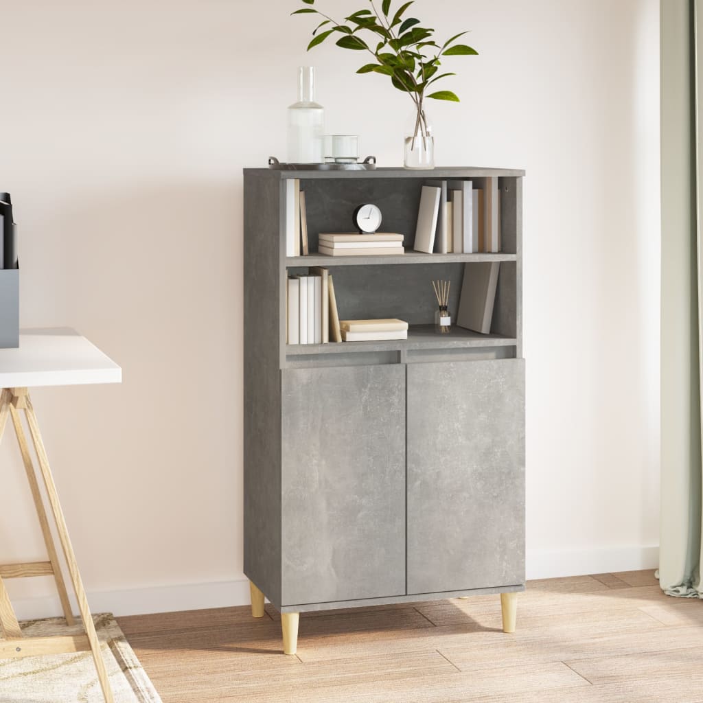 Highboard Sonoma-Eiche 60X36X110 Cm Holzwerkstoff