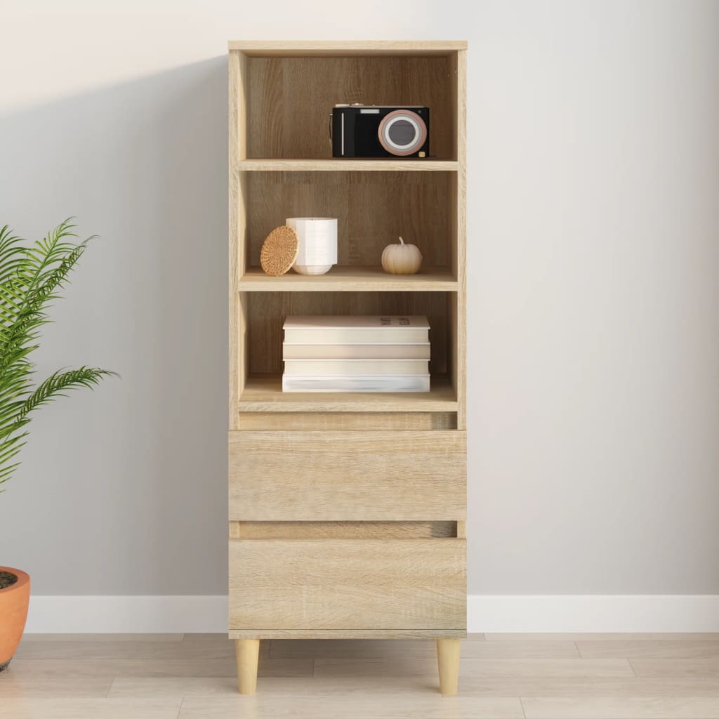 Highboard 40 X 36 X 110 Cm Holzwerkstoff
