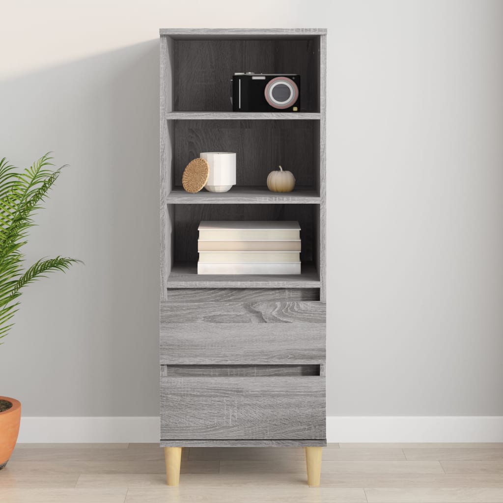 Highboard 40 X 36 X 110 Cm Holzwerkstoff