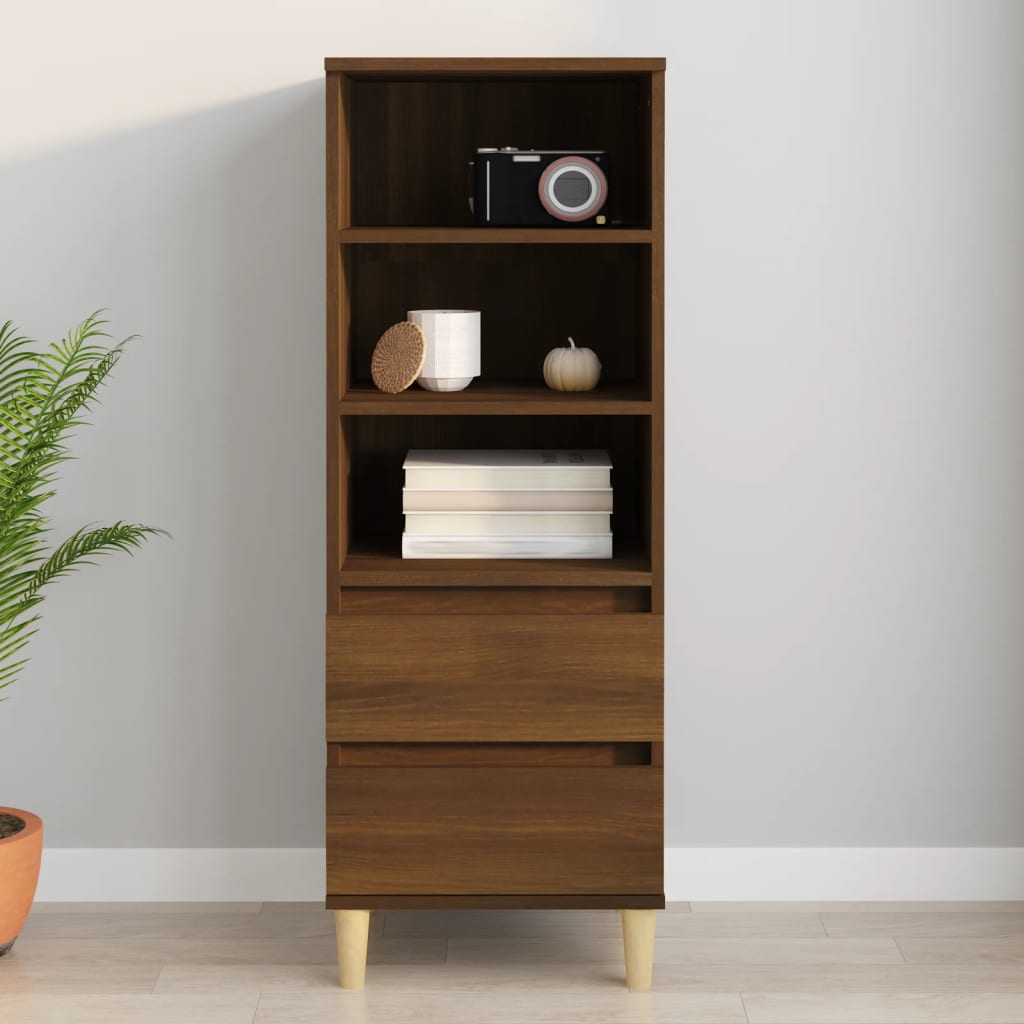 Highboard 40 X 36 X 110 Cm Holzwerkstoff