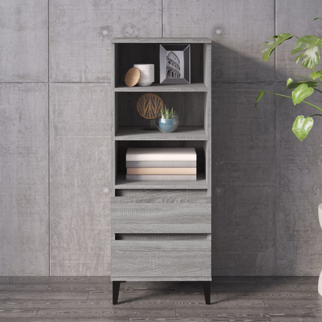 Highboard 40 X 36 X 110 Cm Holzwerkstoff