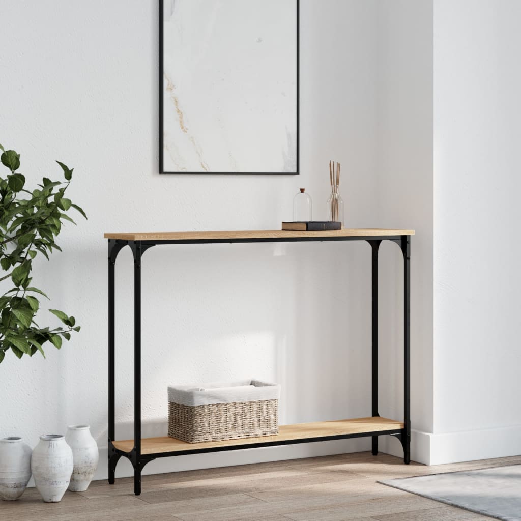 Konsolentisch 100X22,5X75 Cm Holzwerkstoff