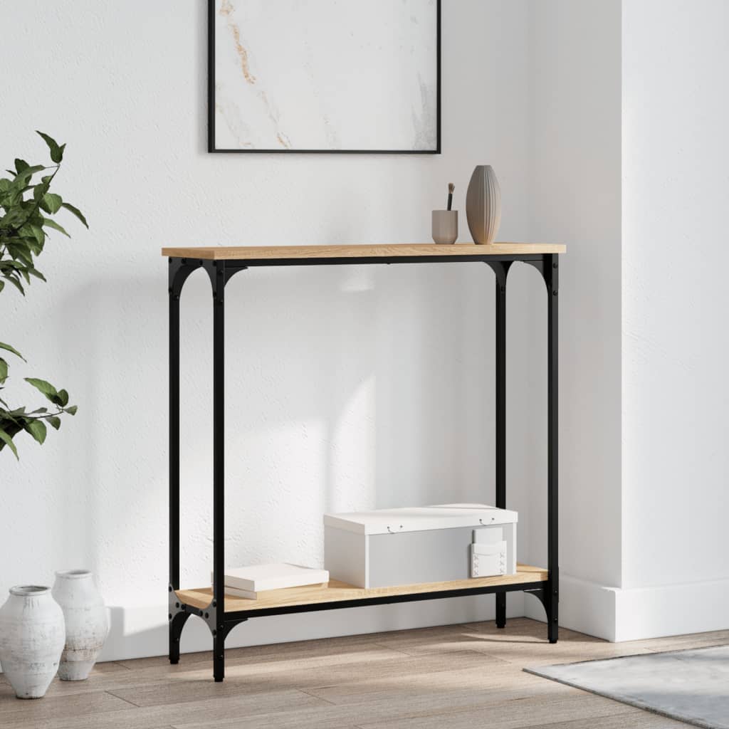 Konsolentisch 100X22,5X75 Cm Holzwerkstoff