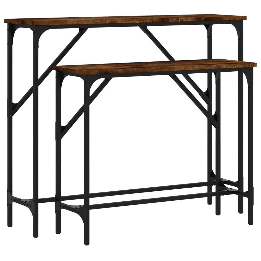 Konsolentische 2 Stk. Holzwerkstoff