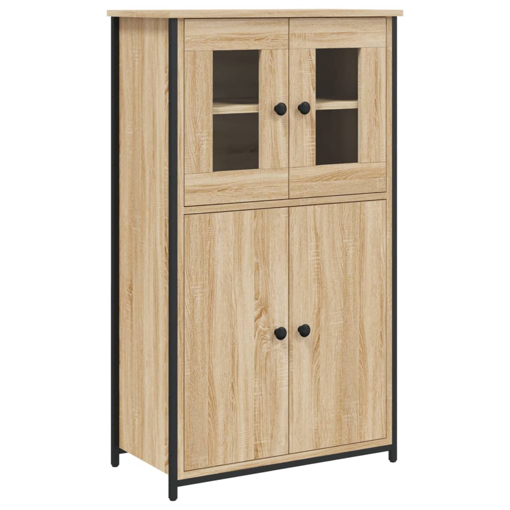Highboard Sonoma-Eiche 62X32X106,5 Cm Holzwerkstoff
