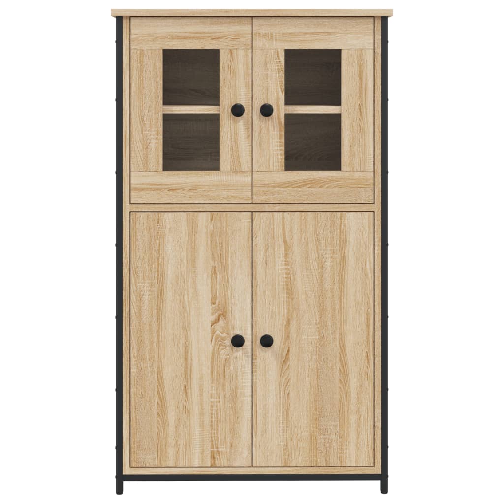 Highboard Sonoma-Eiche 62X32X106,5 Cm Holzwerkstoff