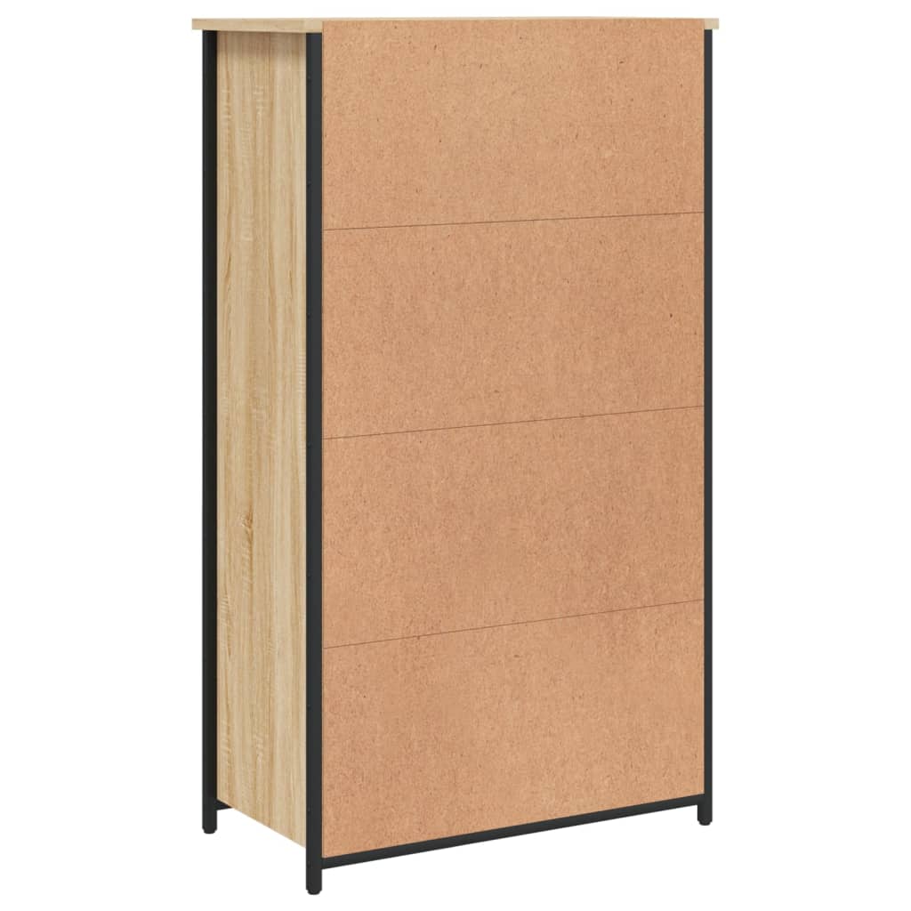 Highboard Sonoma-Eiche 62X32X106,5 Cm Holzwerkstoff