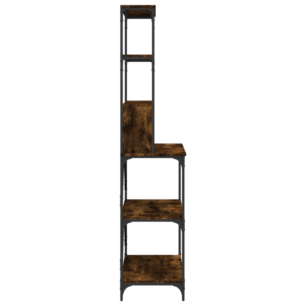 Bäckerregal 6 Fächer 90X40X180 Cm Holzwerkstoff
