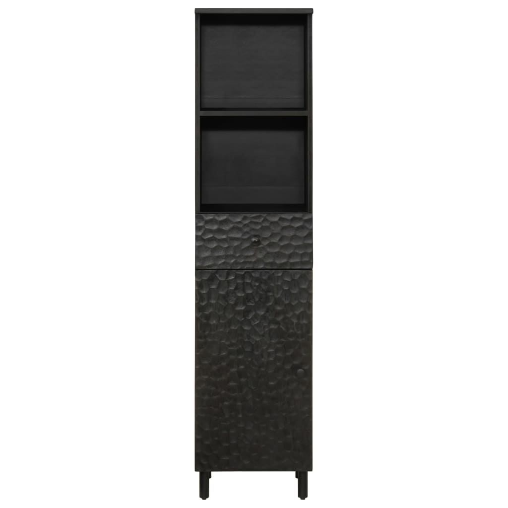 Badschrank 38X33X160 Cm Massivholz Mango