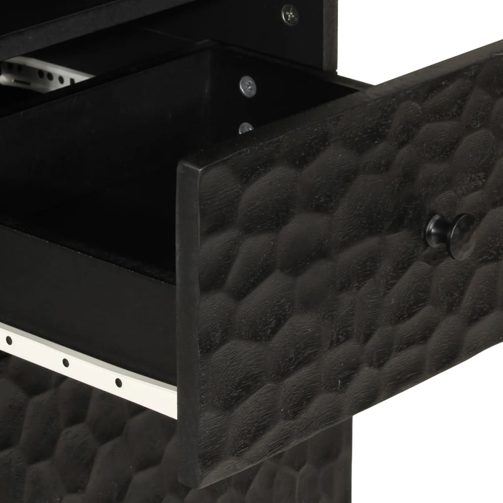 Badschrank 38X33X160 Cm Massivholz Mango