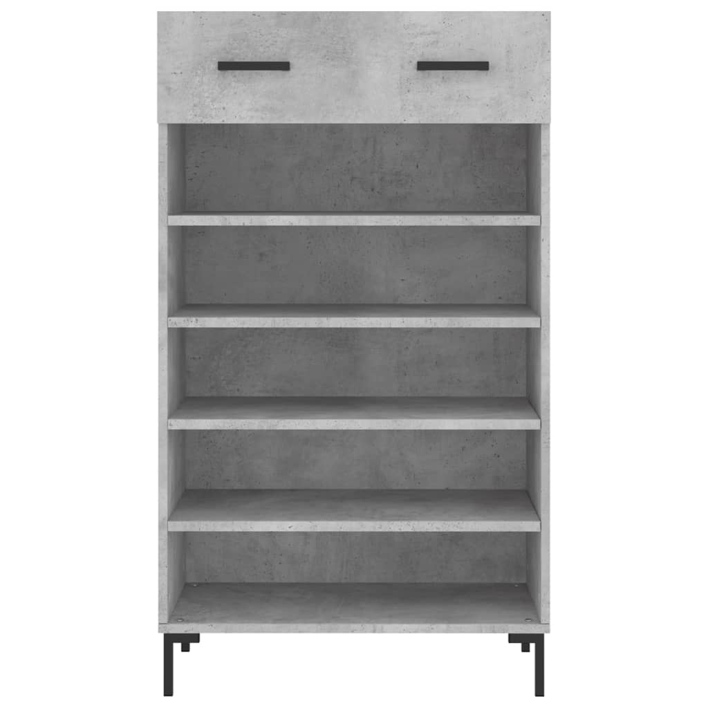 Schuhschrank 60X35X105 Cm Holzwerkstoff Betongrau