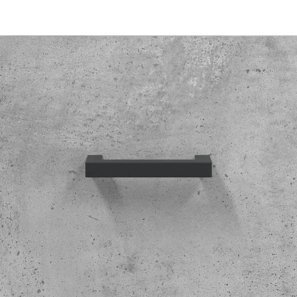 Schuhschrank 60X35X105 Cm Holzwerkstoff Betongrau