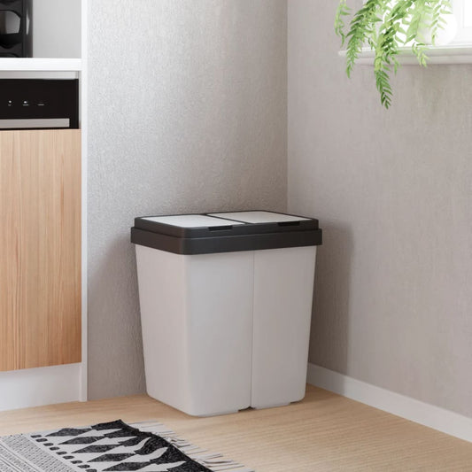 Duo Mülleimer 2X25 L