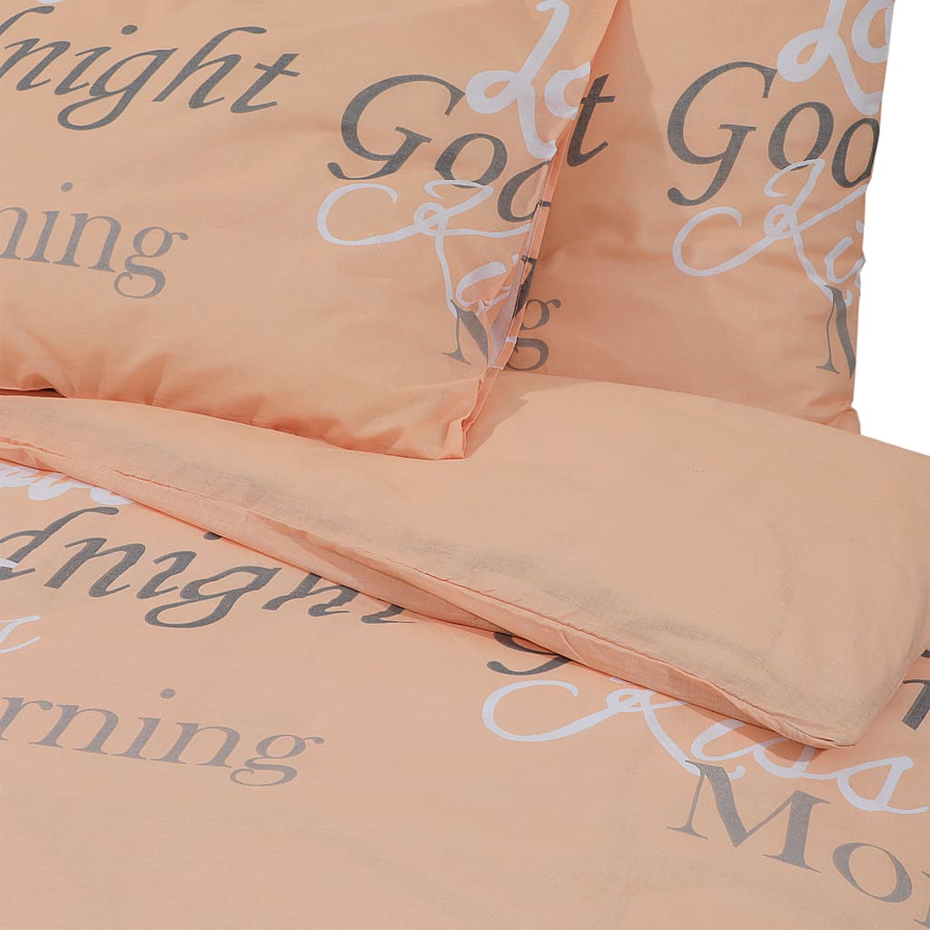 Bettwäsche-Set 240X220 Cm Baumwolle Rosa