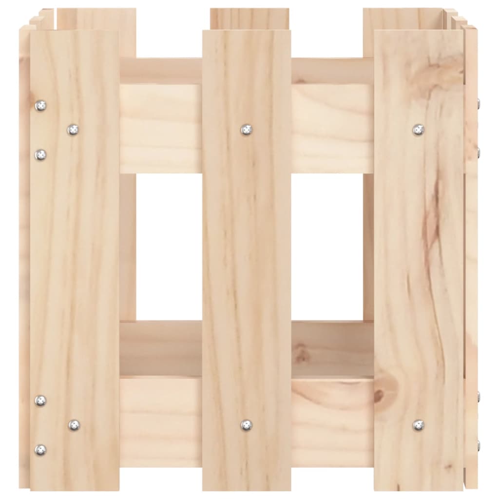 Pflanzkübel Lattenzaun-Design Massivholz Kiefer
