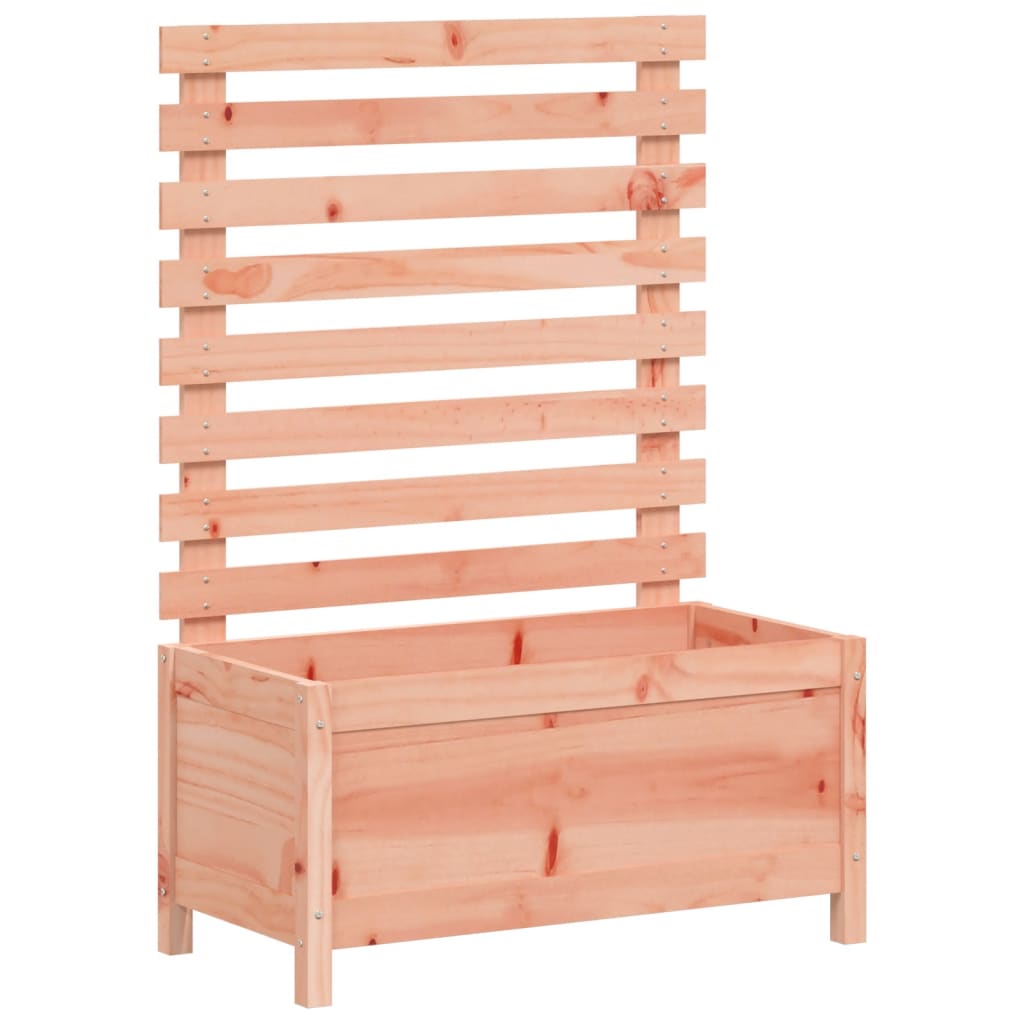 Pflanzkübel Mit Rankhilfe 79X39,5X114 Cm Massivholz Douglasie