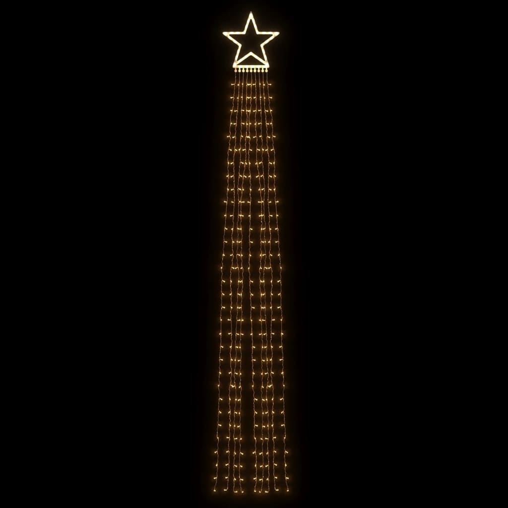 Weihnachtsbaum-Beleuchtung 320 Leds 375 Cm
