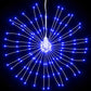 Weihnachtsbeleuchtung Feuerwerk 140 Leds 17 Cm