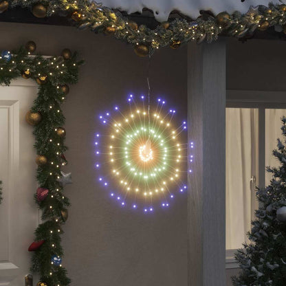 Weihnachtsbeleuchtungen Feuerwerk 4 Stk. 140 Leds 17Cm