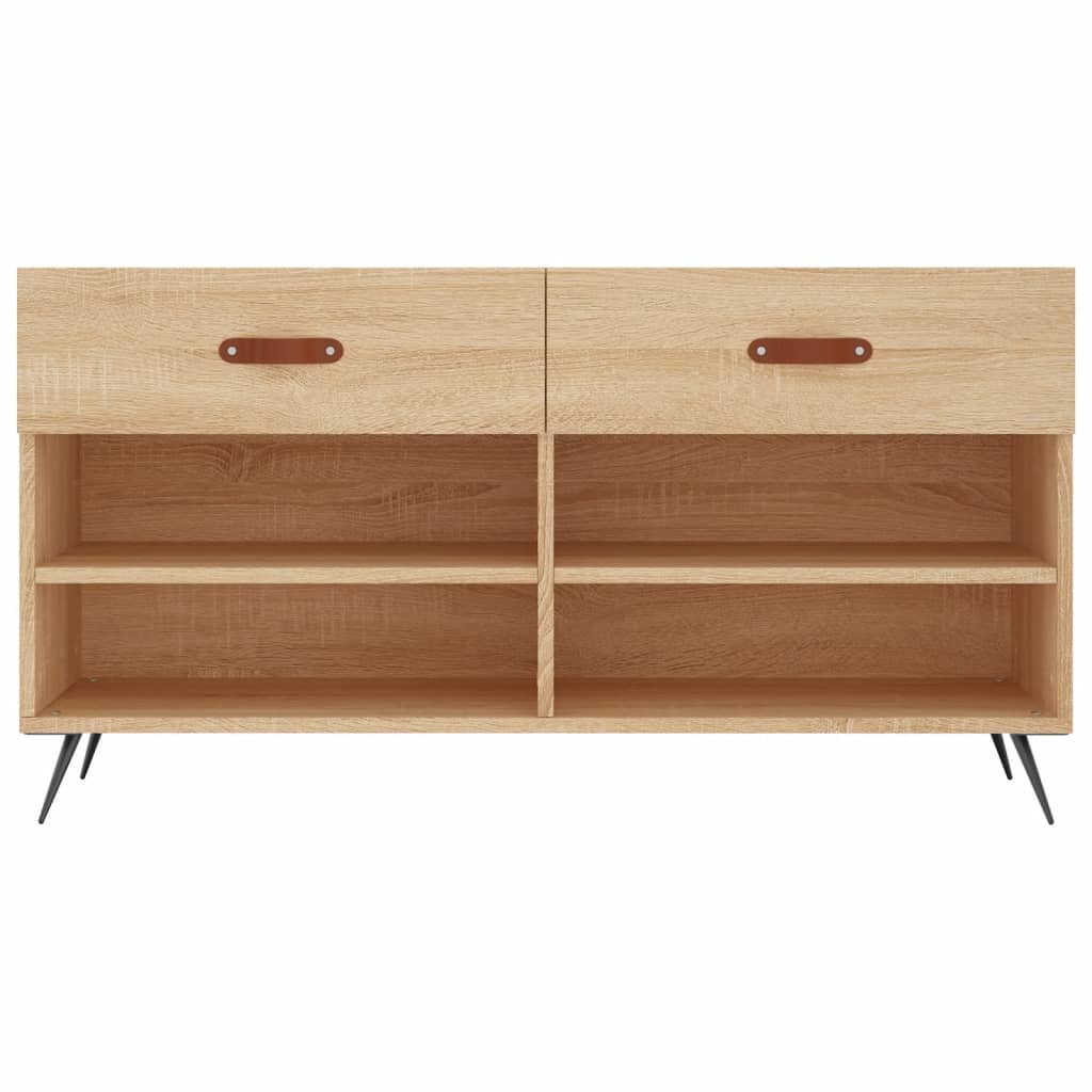 Schuhbank Sonoma-Eiche 102X35X55 Cm Holzwerkstoff Sonoma Eiche
