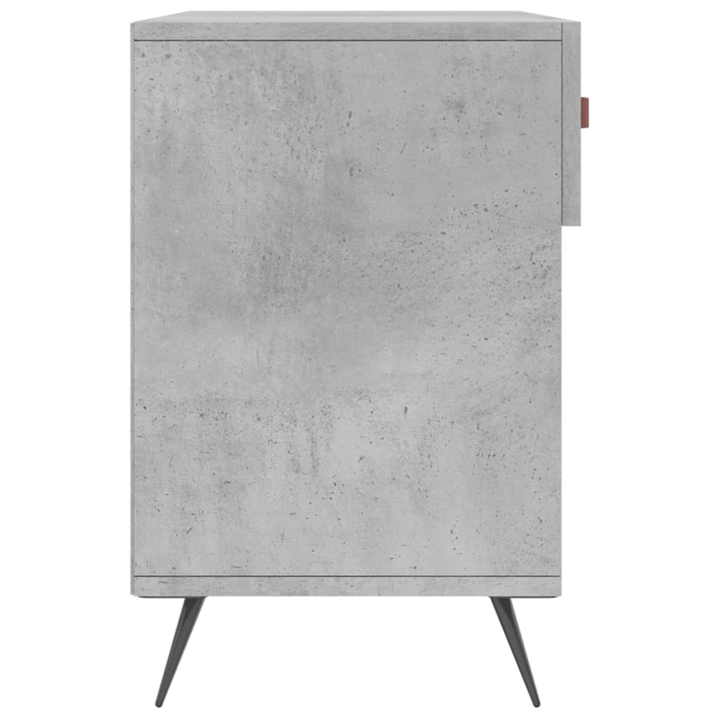 Schuhbank 102X35X55 Cm Holzwerkstoff Betongrau