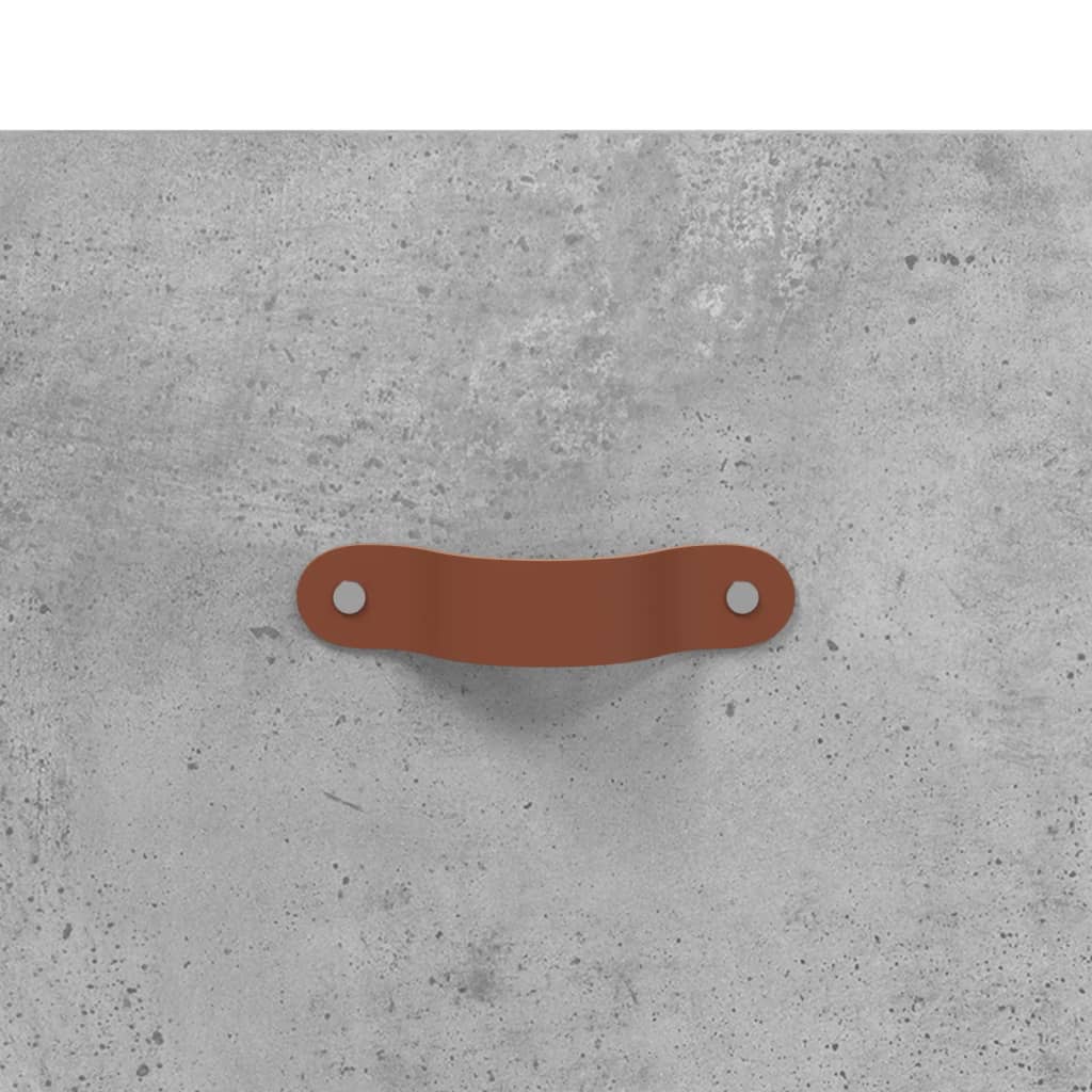 Schuhbank 102X35X55 Cm Holzwerkstoff Betongrau