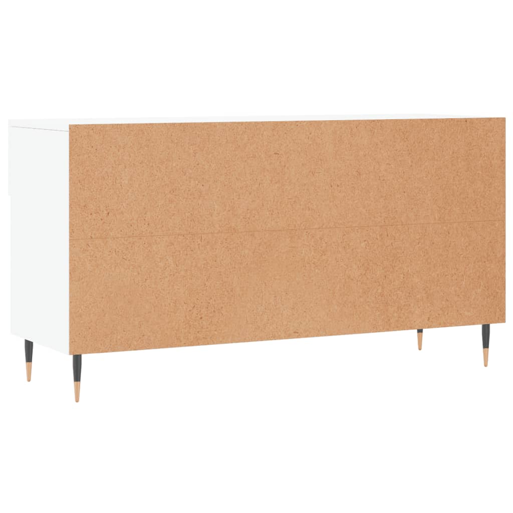 Schuhbank 102X35X55 Cm Holzwerkstoff Weiß