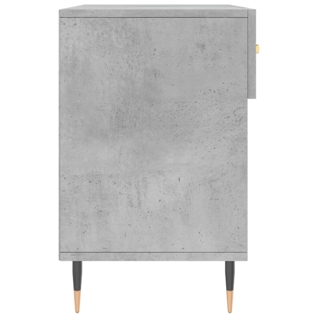 Schuhbank 102X35X55 Cm Holzwerkstoff Betongrau