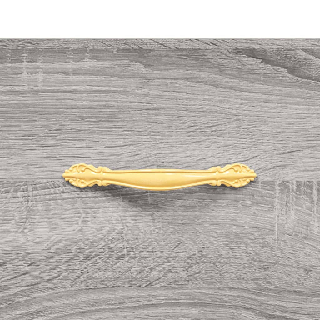 Schuhbank 102X35X55 Cm Holzwerkstoff Grau Sonoma