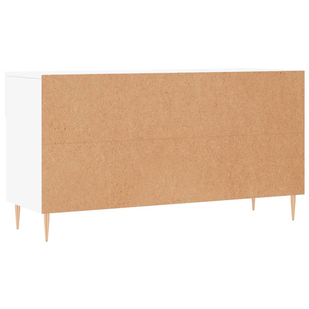 Schuhbank 102X35X55 Cm Holzwerkstoff Weiß