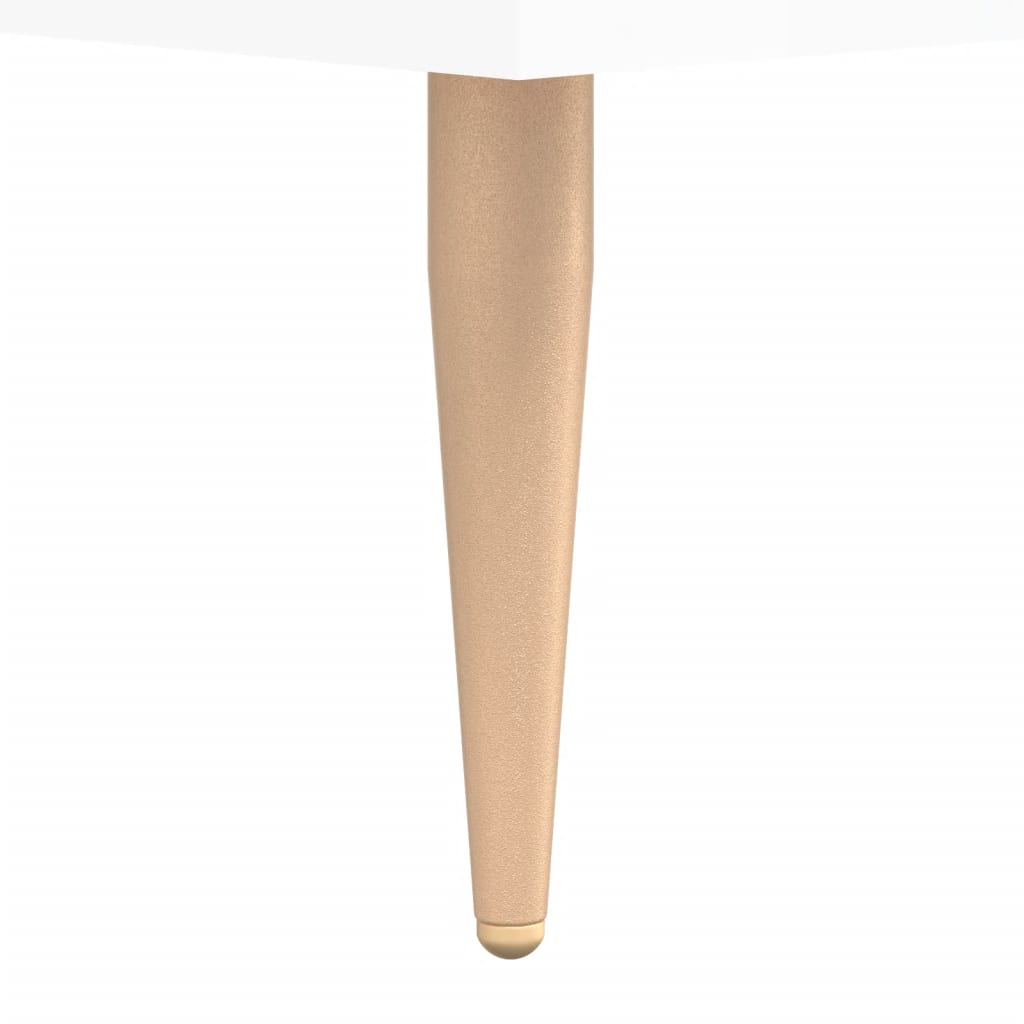 Schuhbank 102X35X55 Cm Holzwerkstoff Hochglanz-Weiß