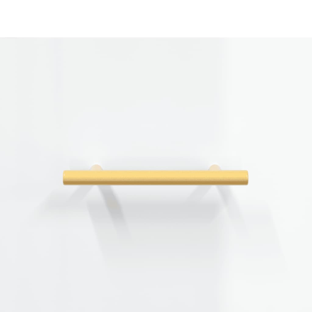 Schuhbank 102X35X55 Cm Holzwerkstoff Hochglanz-Weiß