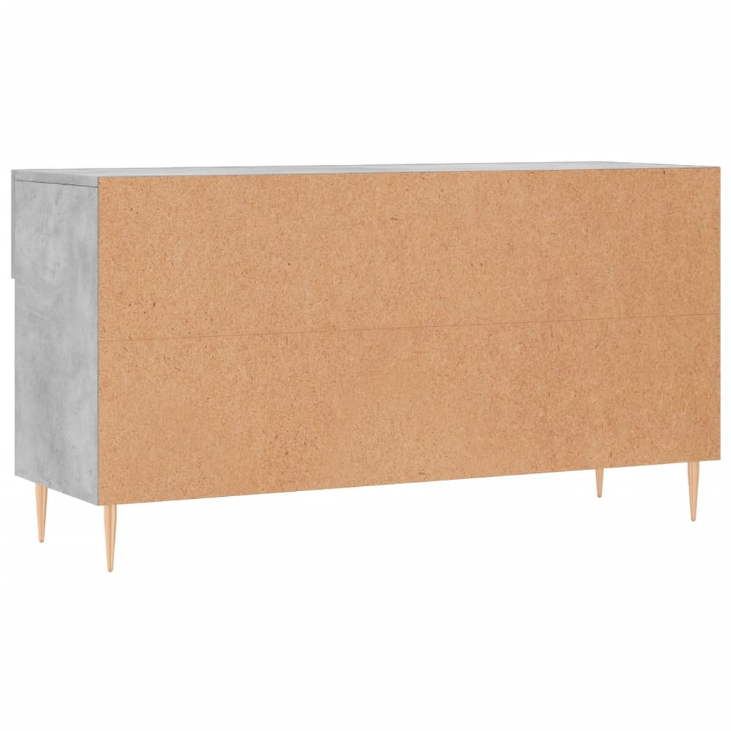 Schuhbank 102X35X55 Cm Holzwerkstoff Betongrau
