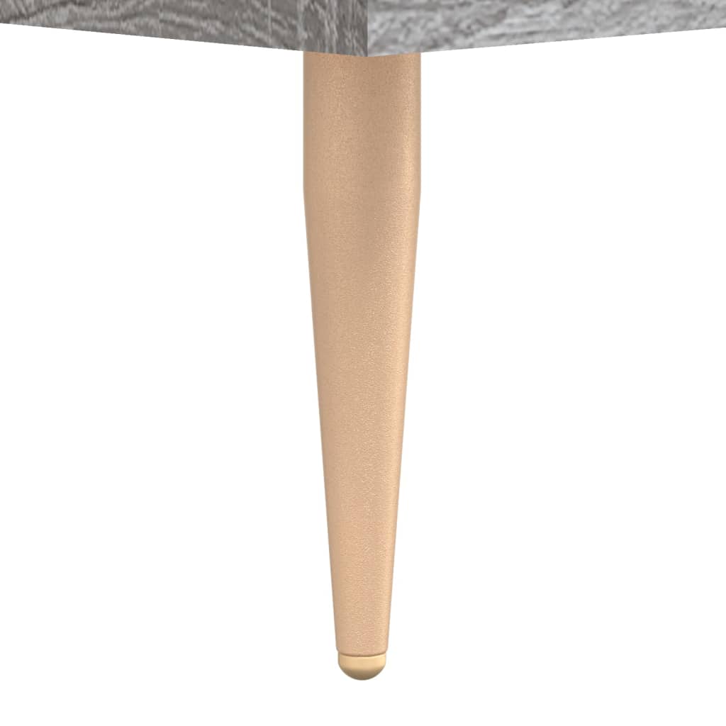 Schuhbank 102X35X55 Cm Holzwerkstoff Grau Sonoma