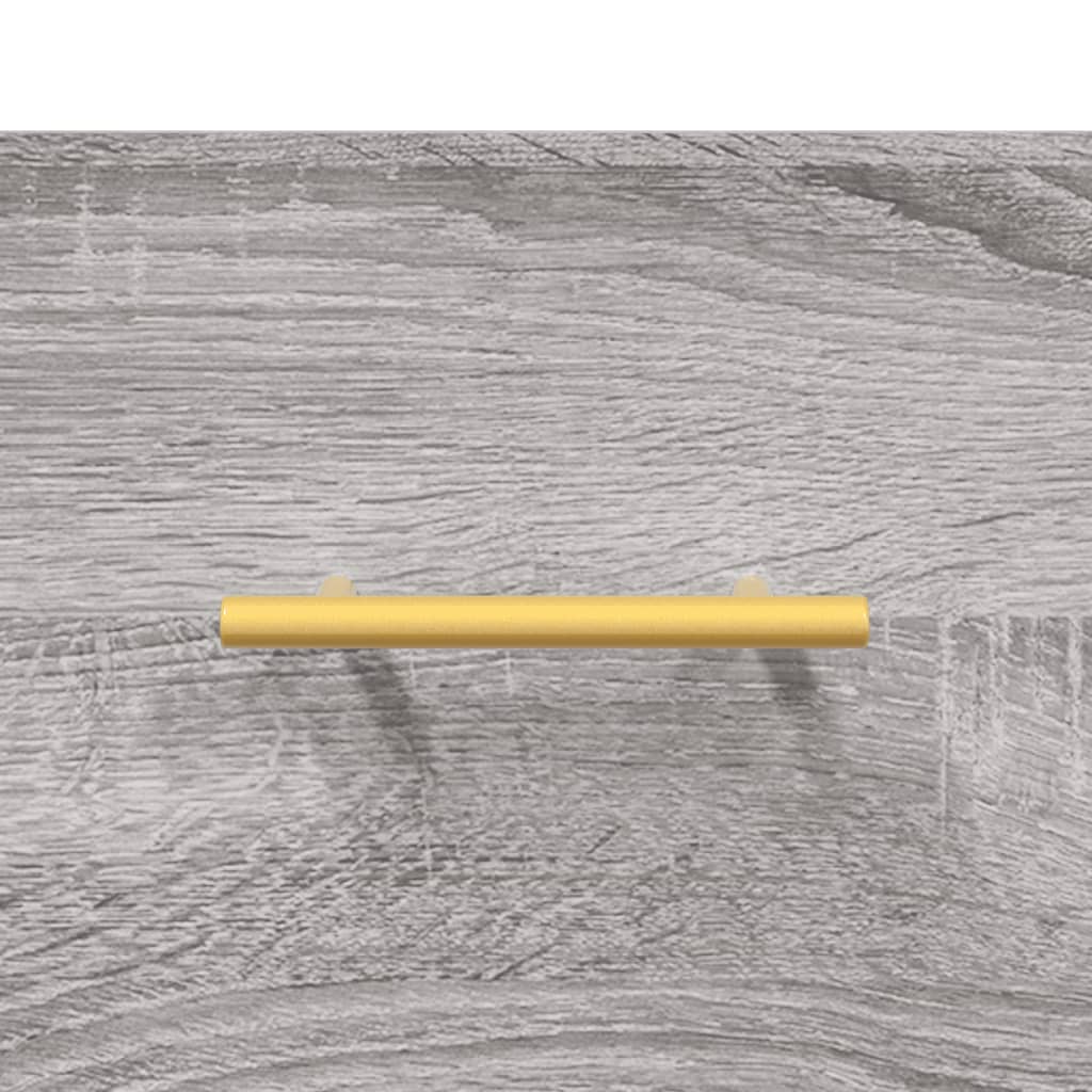 Schuhbank 102X35X55 Cm Holzwerkstoff Grau Sonoma