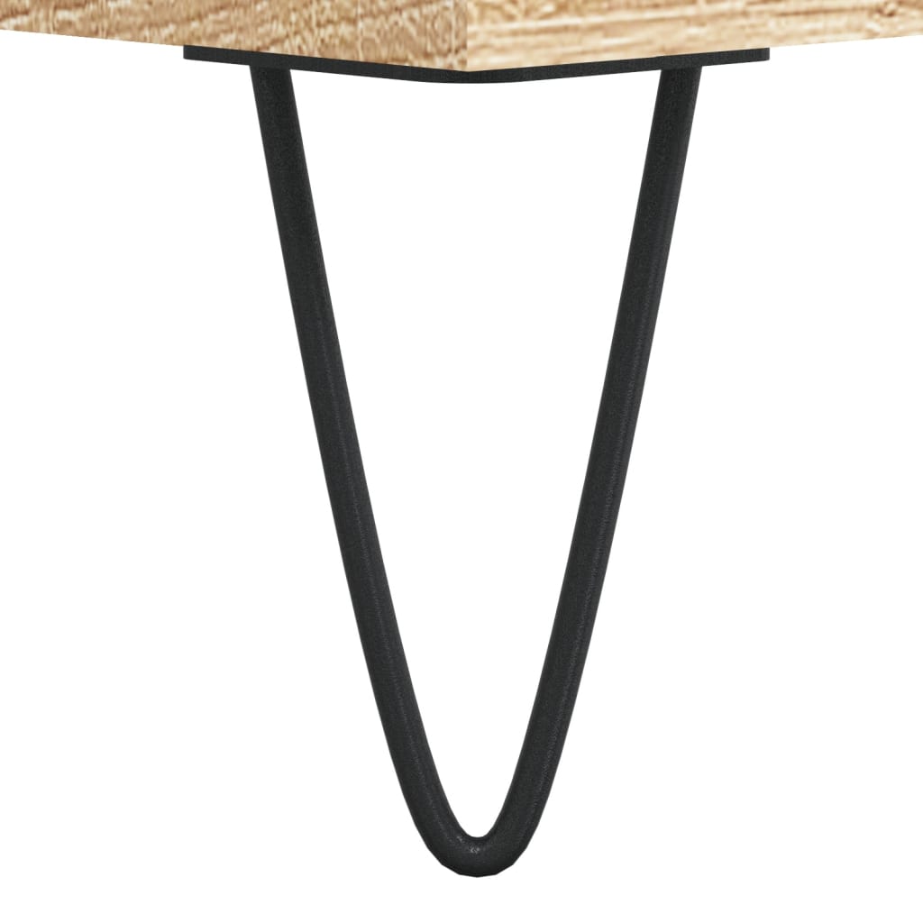 Schuhbank Sonoma-Eiche 102X35X55 Cm Holzwerkstoff Sonoma Eiche