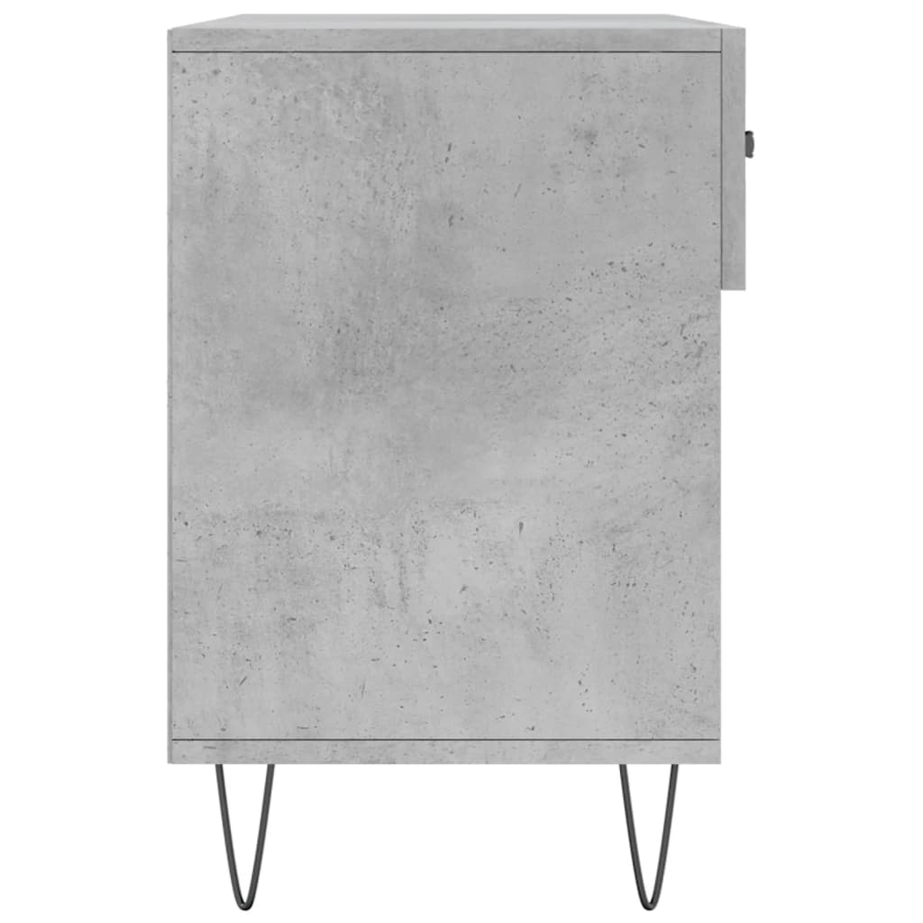 Schuhbank 102X35X55 Cm Holzwerkstoff Betongrau