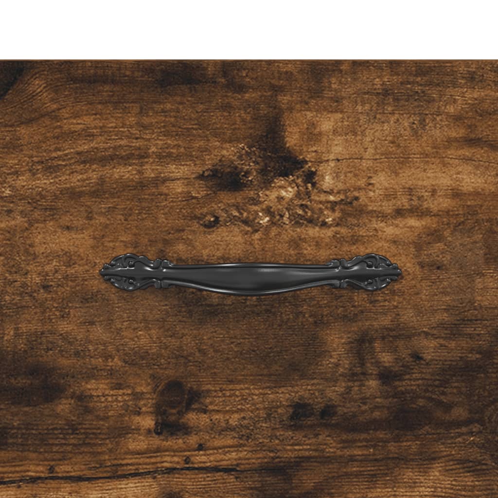 Schuhbank 102X35X55 Cm Holzwerkstoff Räuchereiche
