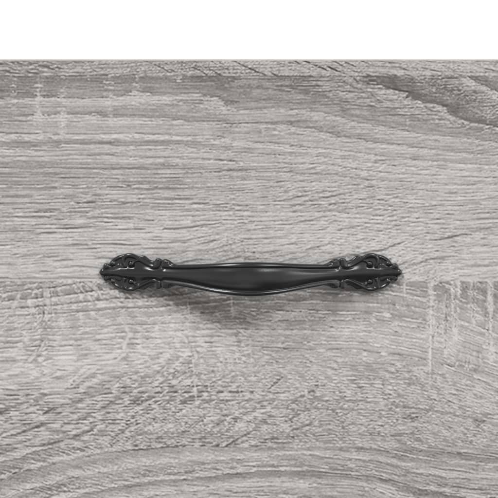 Schuhbank 102X35X55 Cm Holzwerkstoff Grau Sonoma