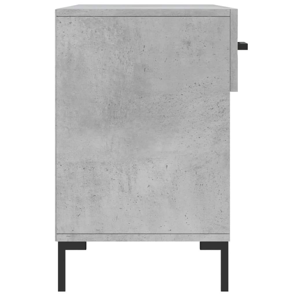 Schuhbank 102X35X55 Cm Holzwerkstoff Betongrau