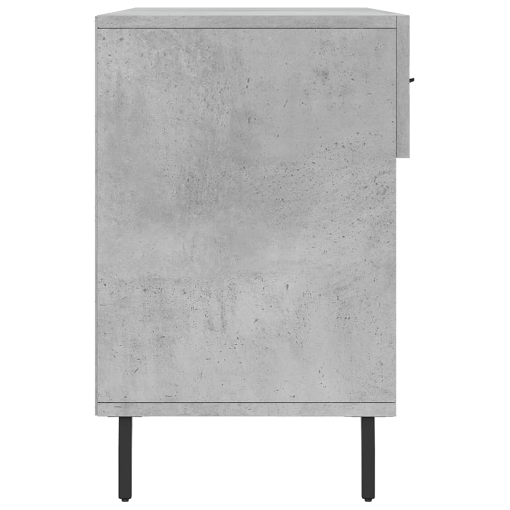 Schuhbank 102X35X55 Cm Holzwerkstoff Betongrau