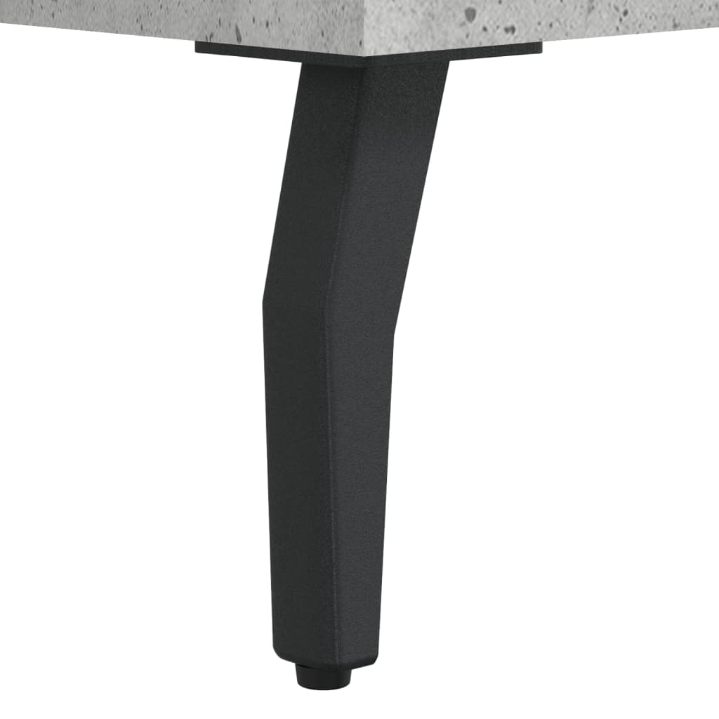 Schuhbank 102X35X55 Cm Holzwerkstoff Betongrau