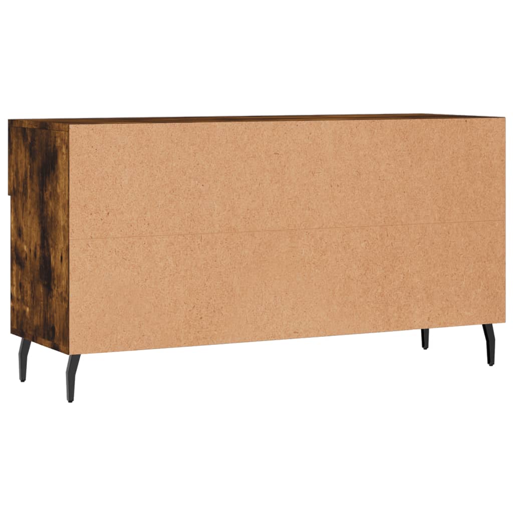 Schuhbank 102X35X55 Cm Holzwerkstoff Räuchereiche