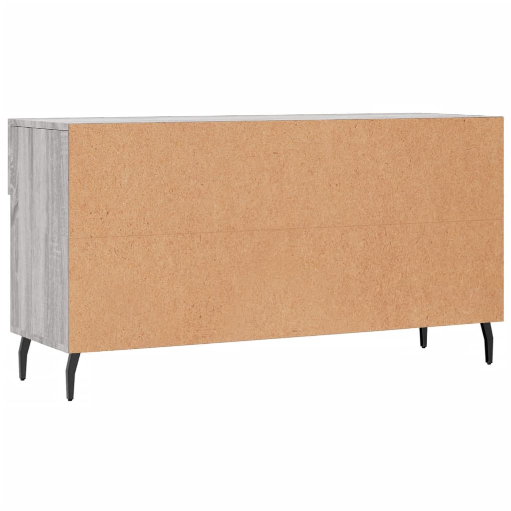 Schuhbank 102X35X55 Cm Holzwerkstoff Grau Sonoma