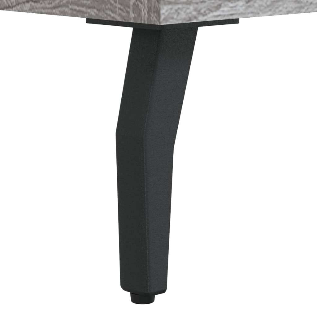 Schuhbank 102X35X55 Cm Holzwerkstoff Grau Sonoma